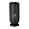 Deals 💯 Powerbuilt 3/8 in. Drive x 19 mm 6 Point Deep Well Impact Socket - 647269 ✔️