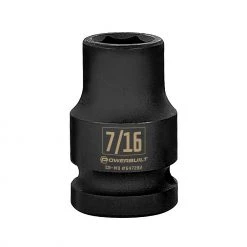 Top 10 ✔️ Powerbuilt 1/2 Inch Drive x 7/16 Inch 6 Point Impact Socket - 647282 🌟