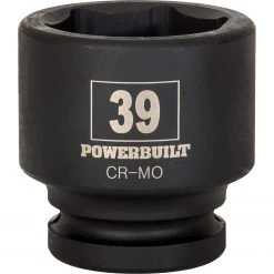 Wholesale ๐ฅฐ Powerbuilt 3/4" Drive 6 Pt. Metric Impact Socket 39mm - 647414 ๐ฅฐ
