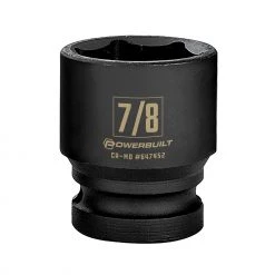 Best deal โ๏ธ Powerbuilt 3/8 Inch Drive 7/8 Inch Impact Socket - 647452 ๐