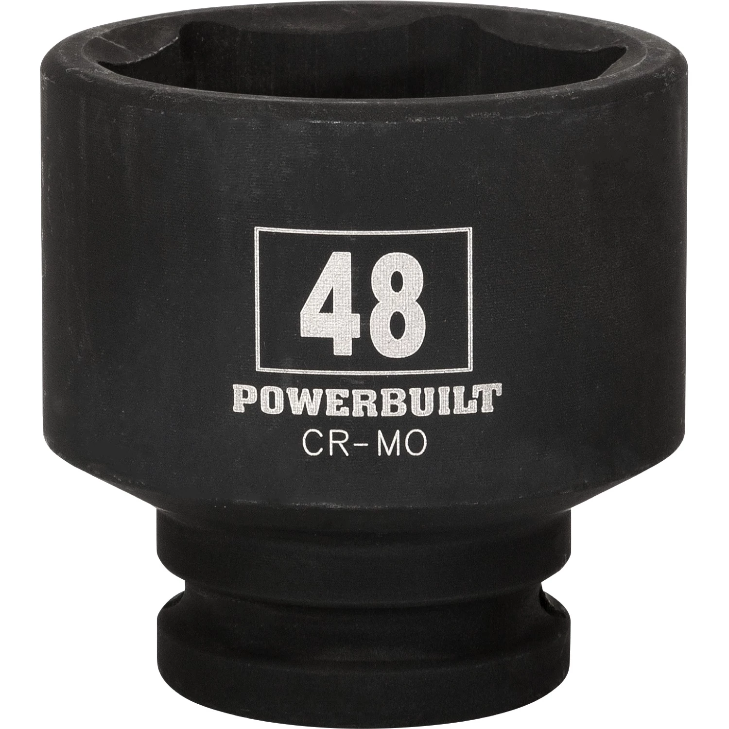 Best Sale ๐ Powerbuilt 3/4-Inch Drive 6 Point Metric Impact Socket 48mm, Chrome Moly Steel ๐งจ