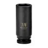 Hot Sale ⭐ Powerbuilt 3/8 in. Drive x 7/8 in. 6 Point Deep Well Impact Socket - 647611 😉