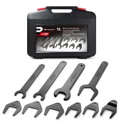 Brand new 😀 Powerbuilt 10 Pc. Master Fan Clutch 🔧 Wrench Set Kit 127 - 647814 😍