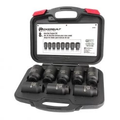 Top 10 ⭐ Powerbuilt 8 Piece Master 6 Point Axle Nut Socket Set - 647883 ✔️