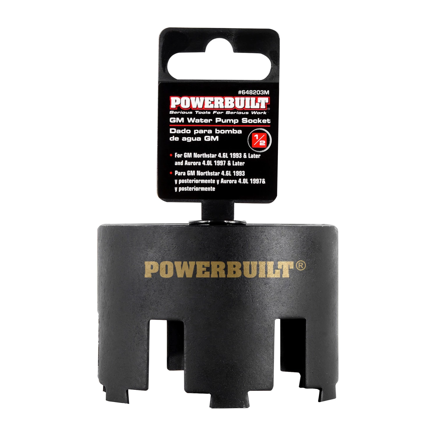 Discount 🔔 Powerbuilt 1/2 in. Drive GM Water Pump Removal and Installation Socket - 648203M 🤩 - Image 3