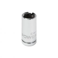 Best Pirce 😍 Powerbuilt 1/4 Inch Drive x 8 MM 6 Point Shallow Socket - 648285 🌟