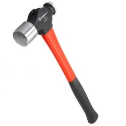 New โค๏ธ Powerbuilt 32 oz. Ball Pein ๐จ Hammer With Fiberglass Handle - 648331 ๐ฏ