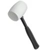 Best reviews of ❤️ Powerbuilt 16 Ounce White Rubber Mallet - 648336 🧨