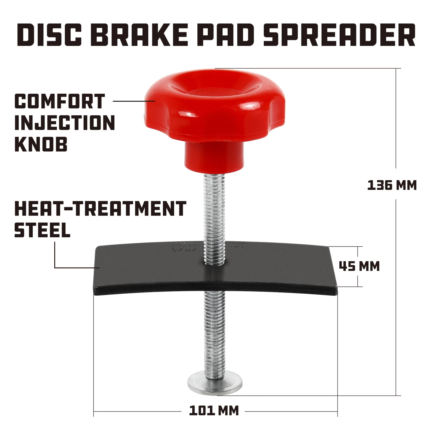 Buy 🛒 Powerbuilt Disc Brake Pad Spreader - 648412 😀 - Image 2