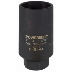 Hot Sale 👍 Powerbuilt 3/8" Dr. Socket, Oil Pressure - 648444M 🛒