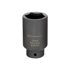 Discount 🎁 Powerbuilt 1/2" Drive x 32mm Axle Nut Socket - 648470 🥰