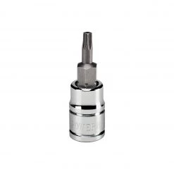 New 🎁 Powerbuilt 1/4 Inch Drive T-15 Tamper Proof Star Bit Socket - 648497 🔥