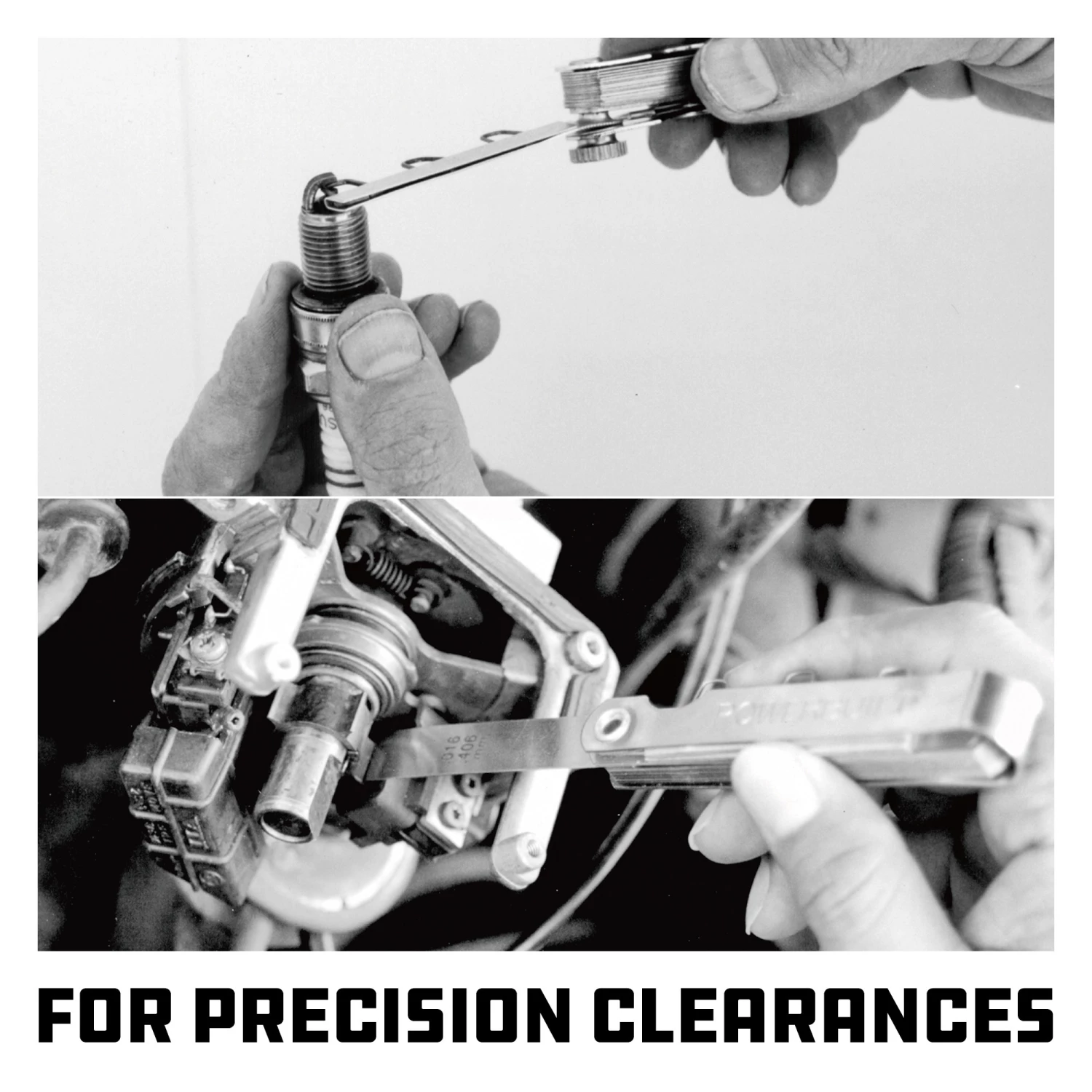 Brand new ๐ Powerbuilt 24-Blade Combo Tune-Up Gauge - 648518 ๐งจ - Image 4