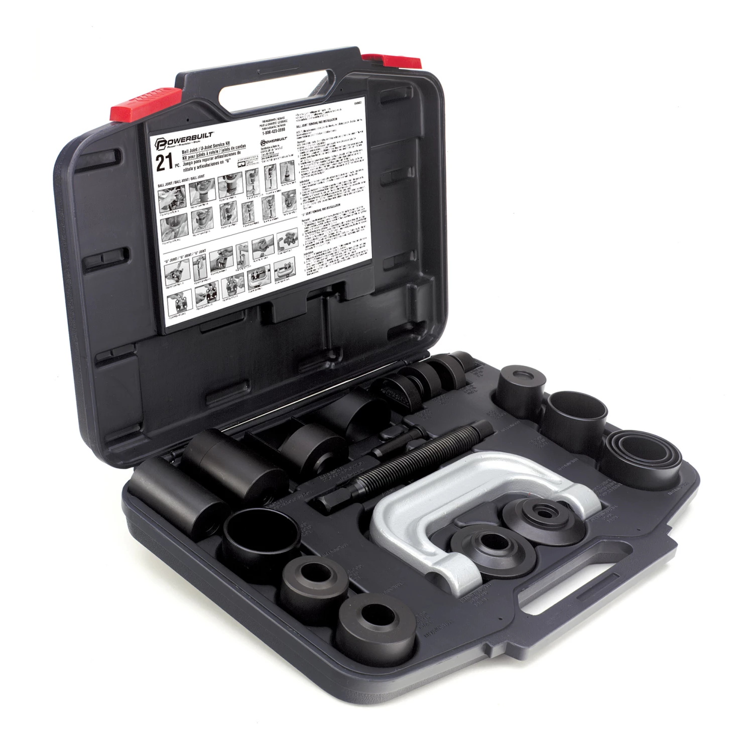Top 10 โ Powerbuilt 21 Piece Ball Joint and U-Joint Service Set - 648602 ๐งจ