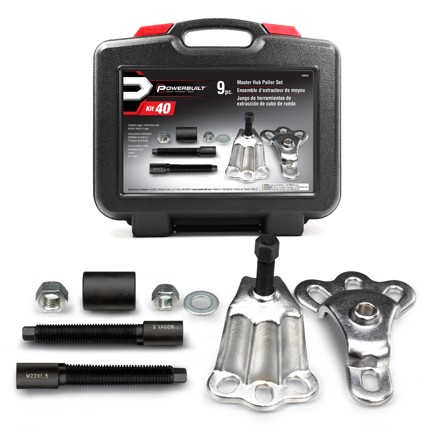 Brand new 🔥 Powerbuilt Master Hub Puller Kit - 648608 ❤️