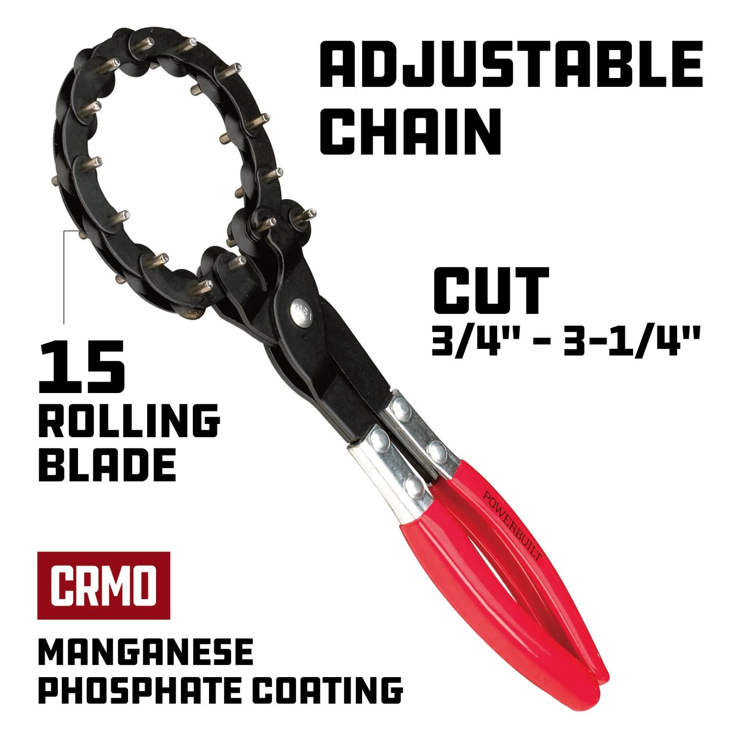 Outlet ๐ Powerbuilt 4 Piece Exhaust Service Set - 648612 ๐งจ - Image 4