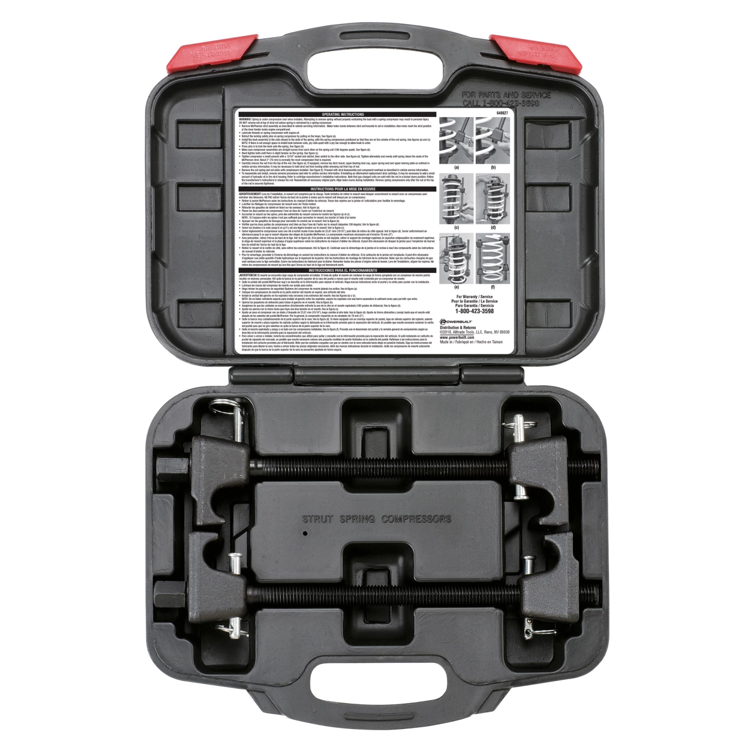 Buy 🎁 Powerbuilt Strut Spring Compressor Kit - 648627E 😍 - Image 3