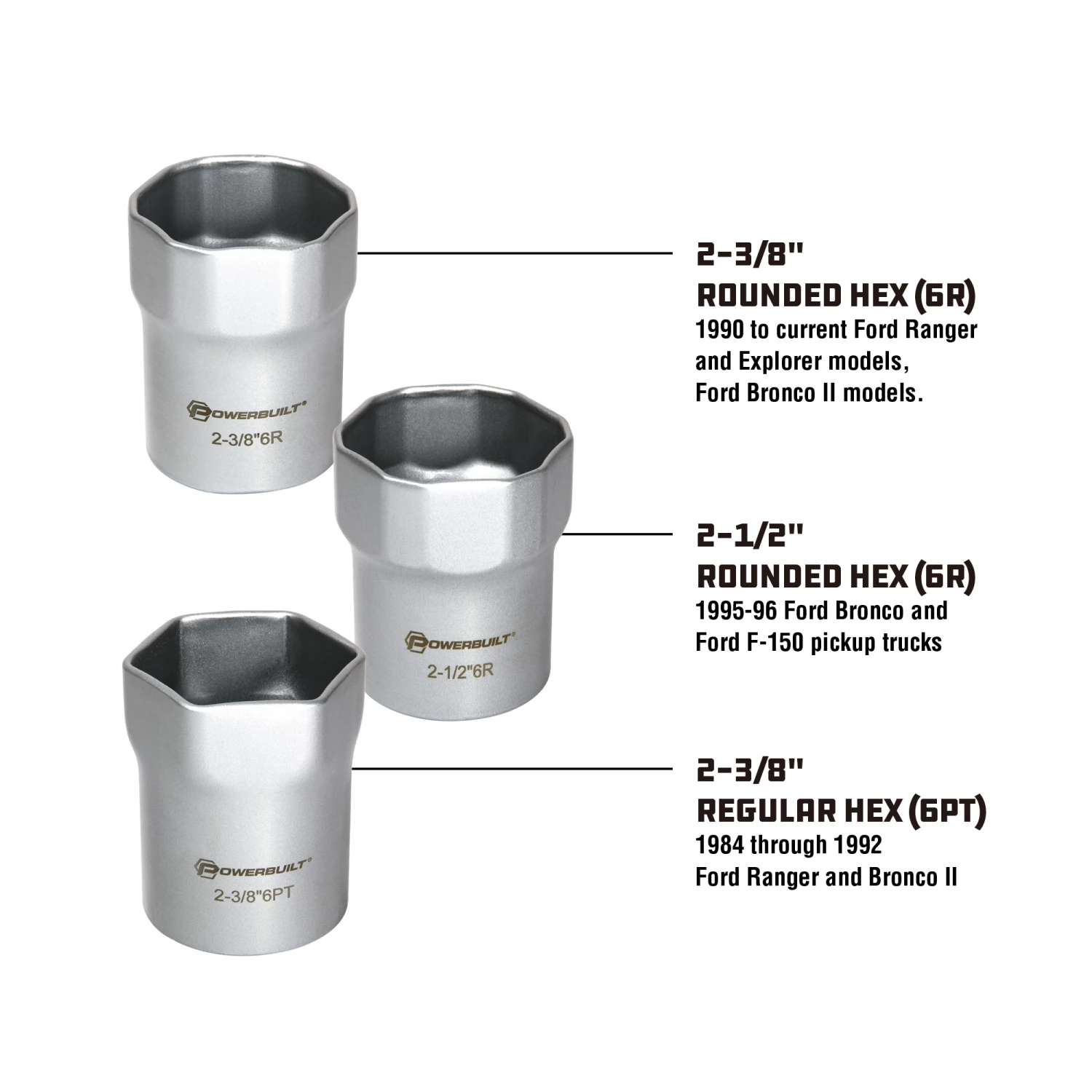 Top 10 ๐ Powerbuilt 7 Piece Wheel Bearing Lock Nut Kit , Ford/ Dodge/ Toyota Trucks ๐งจ - Image 5