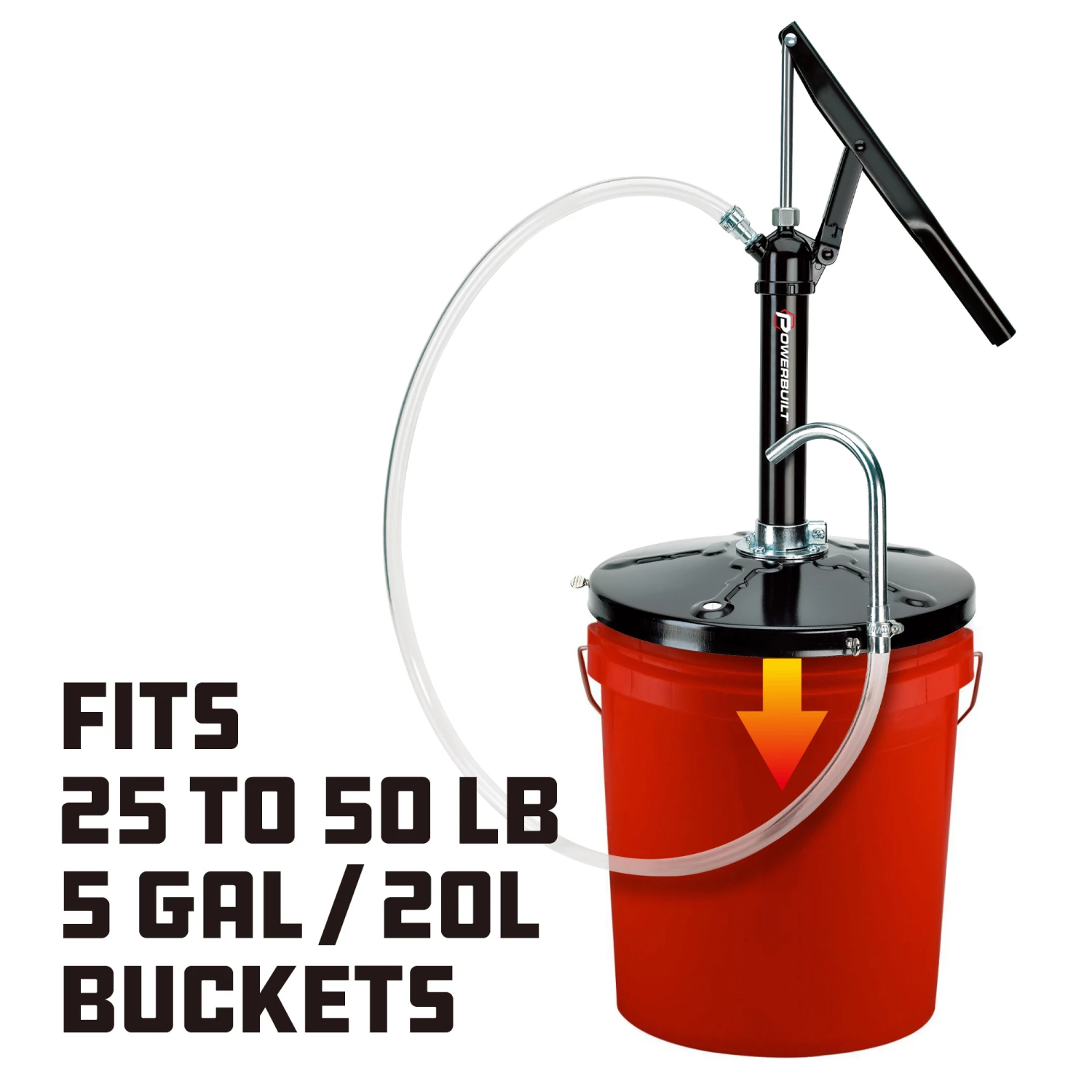 Buy ⭐ Powerbuilt Lever Bucket Pump for 5 Gallon Buckets - 648772 ⭐ - Image 3