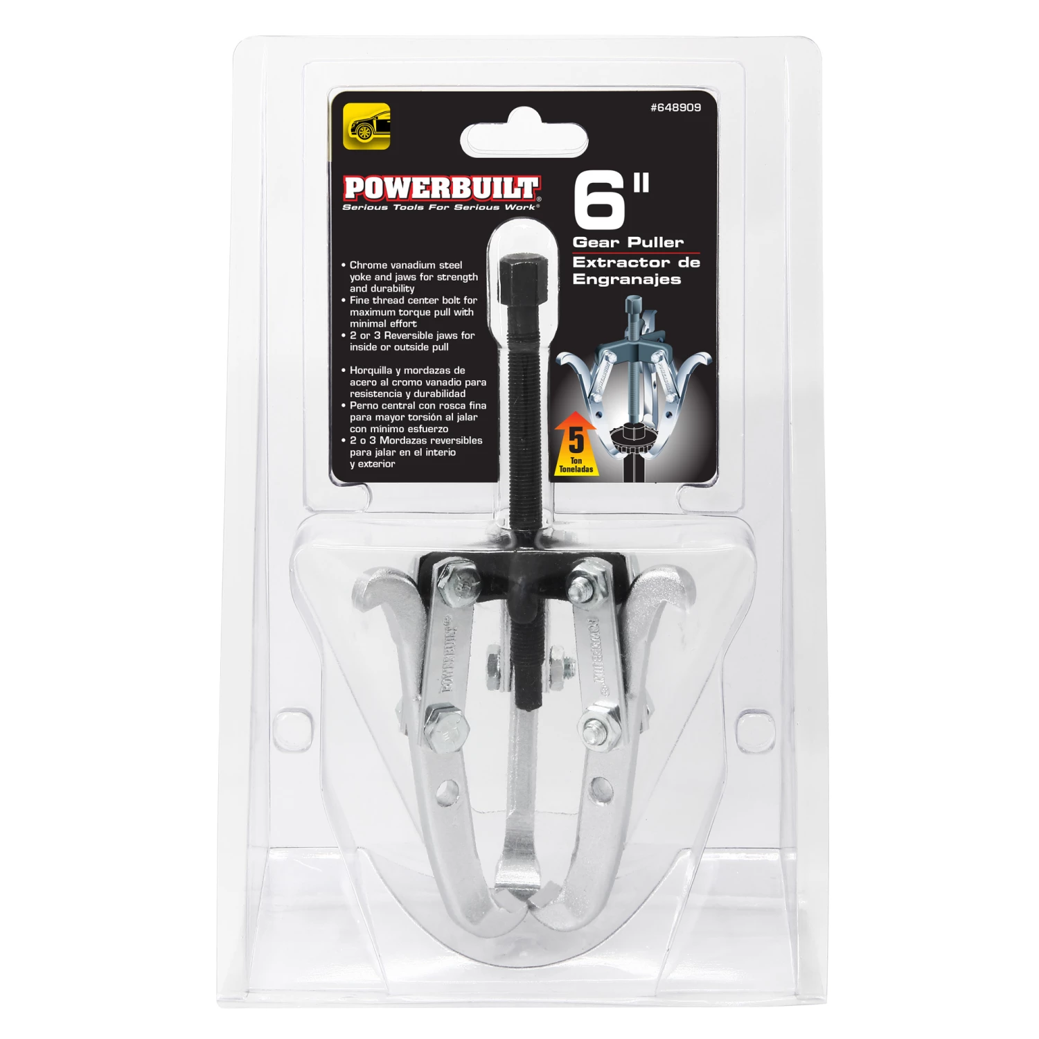 Best reviews of ๐ฅฐ Powerbuilt 6 Inch Gear Puller - 648909 ๐ - Image 4