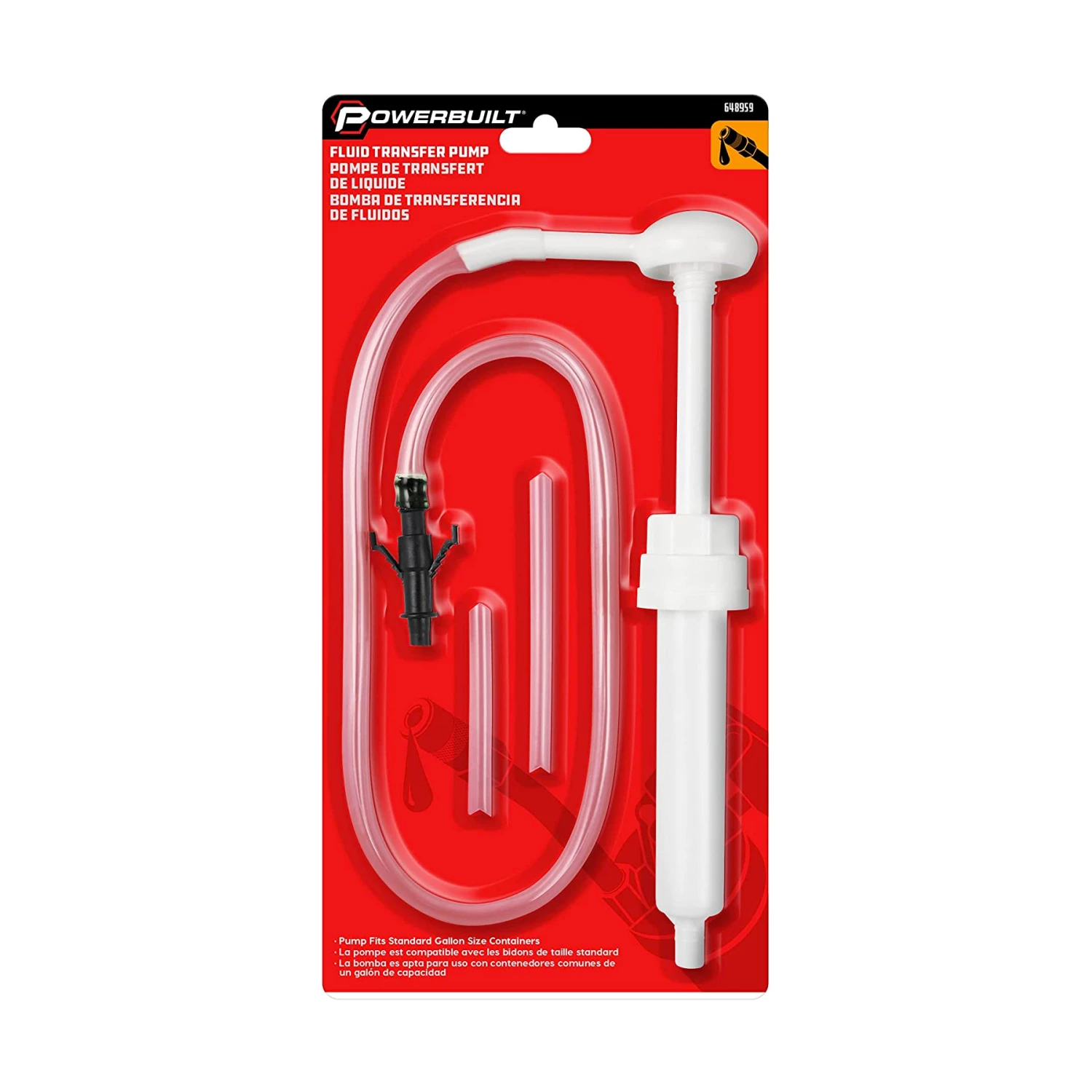 Best deal 😍 Powerbuilt Fluid Oil Pump - 648959 😉 - Image 4