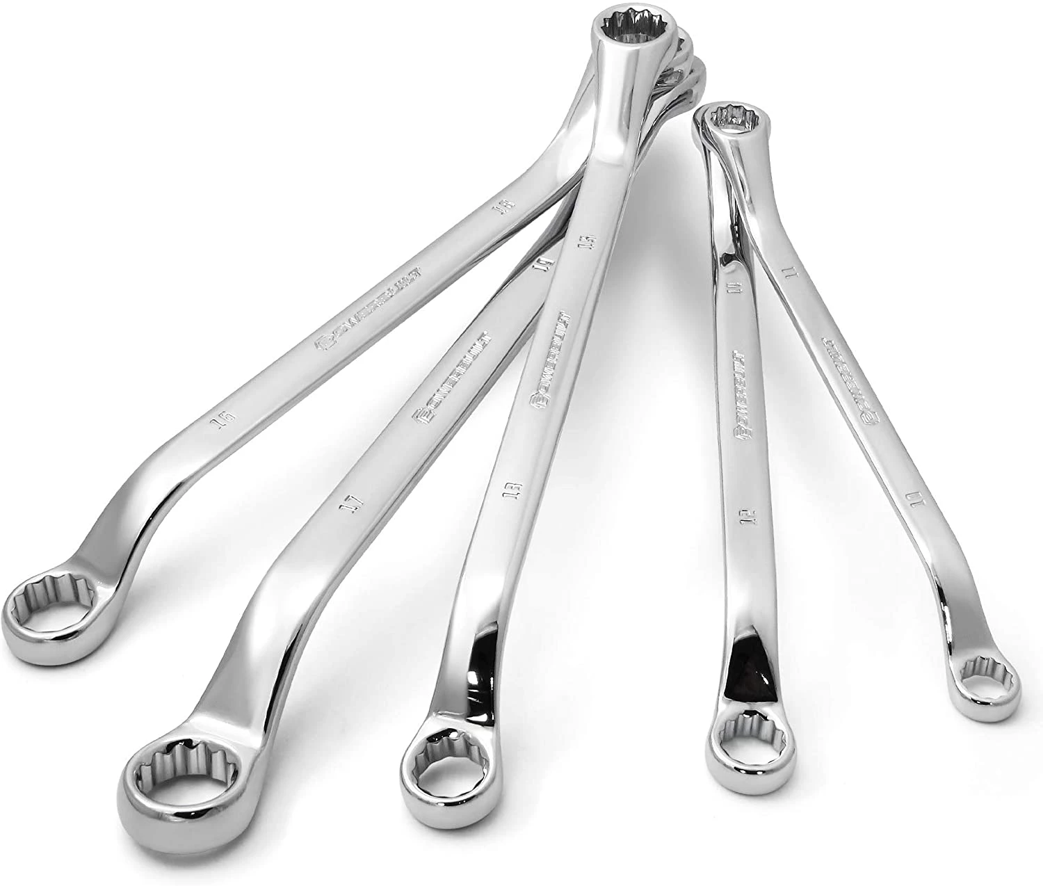 Deals π Powerbuilt 5 Piece Metric Offset Box End π§ Wrench Set, 45 Degree Offset for Added Reach, Z-Drive Broaching Reduces Round-Off, Chr π₯°