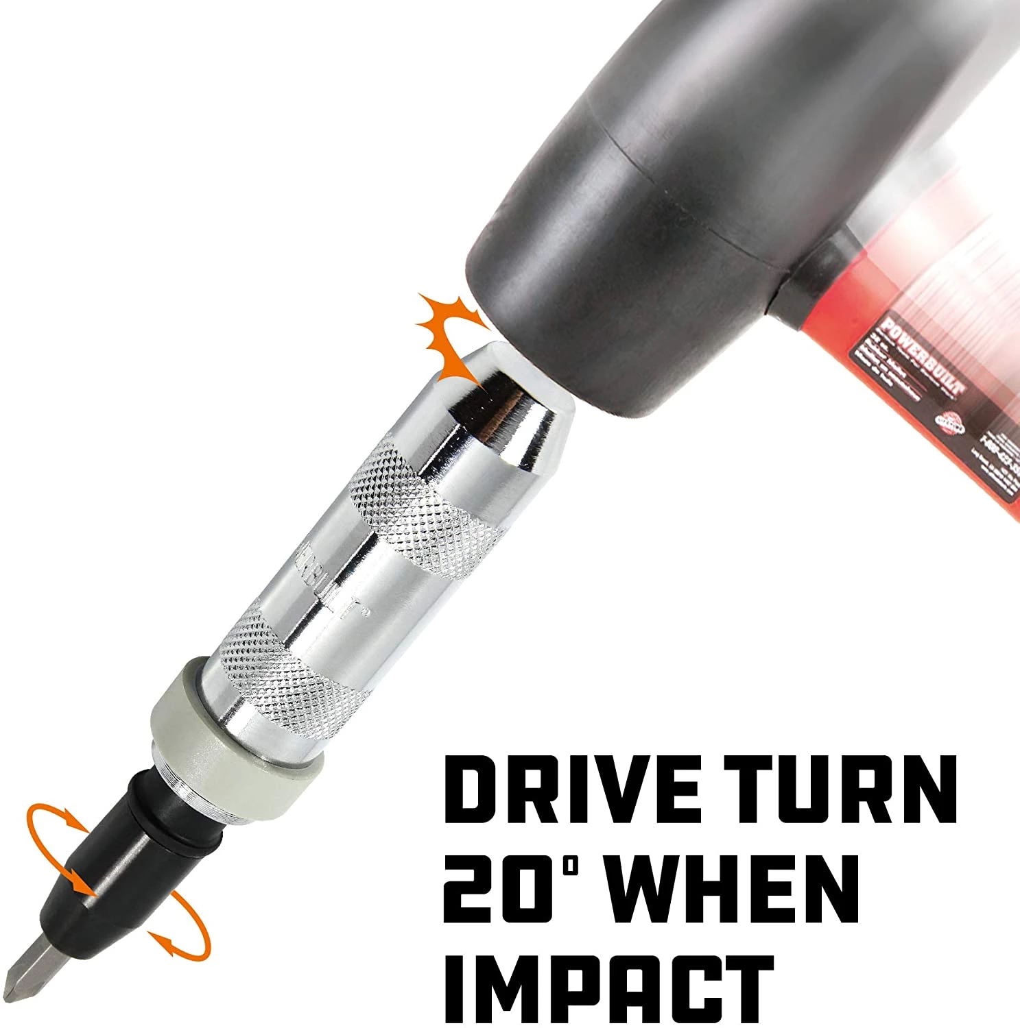 Deals 🎉 Powerbuilt 648002 1/2" Dr. Impact Driver Kit 🎉 - Image 4