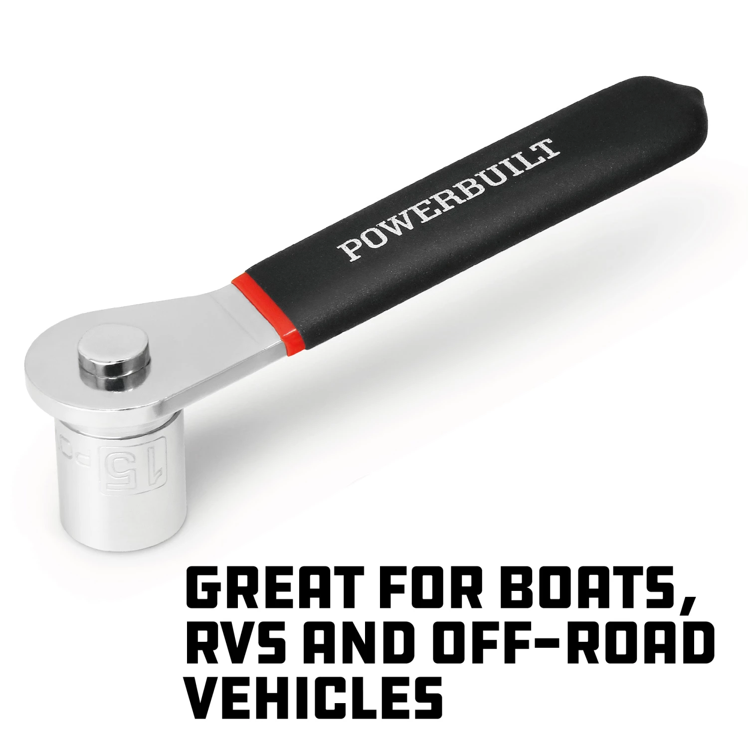 Flash Sale 🎉 Powerbuilt 2 Piece 1/4 Inch and 3/8 Inch Drive Socket Lever - 940009 ✔️ - Image 4