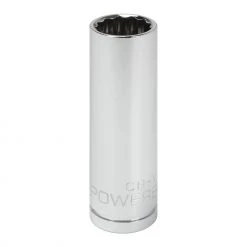 Buy 🎉 Powerbuilt 3/8 in. Drive x 9/16 in. 12 Point SAE Deep Socket - 940047 🤩
