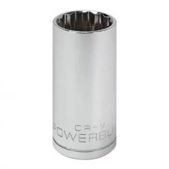 Brand new 👍 Powerbuilt 3/8 in. Drive x 7/8 in. 12 Point Metric Deep Well Socket - 940052 😉