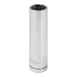 Flash Sale 🤩 Powerbuilt 3/8 in. Drive x 12mm 12 Point Metric Deep Socket - 940062 🤩