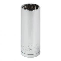 Coupon 🤩 Powerbuilt 3/8 in. Drive x 17mm 12 Point Metric Deep Socket - 940067 😍