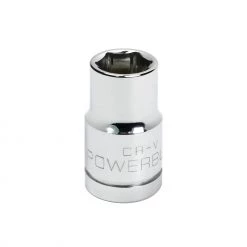 Best Sale ๐ Powerbuilt 1/2 in. Drive x 1/2 in. 6 Point Socket - 940075 ๐