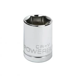 Best Sale ⭐ Powerbuilt 1/2 in. Drive x 13/16 in. 6 Point Socket 13/16-Inch - 940080 ✔️