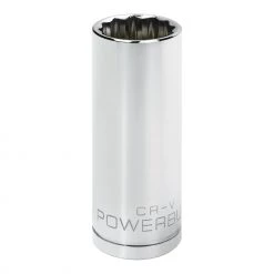 Flash Sale 🥰 Powerbuilt 1/2 in. Drive x 7/8 in. 12 Point Deep Well Socket - 940136 🧨
