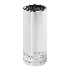 Wholesale 🥰 Powerbuilt 1/2 in. Drive x 1 in. 12 Point Deep Socket - 940138 😉