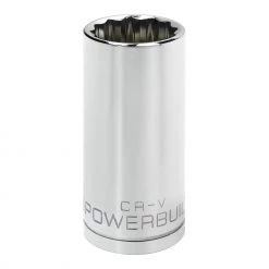 Hot Sale 💯 Powerbuilt 1/2 in. Drive x 1-1/16 in. 12 Point Deep Well Socket - 940139 👍