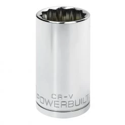Wholesale 💯 Powerbuilt 1/2 in. Drive x 1-1/4 in. 12 Point Deep Socket - 940142 🎁