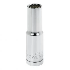 Cheapest 🧨 Powerbuilt 1/2 in. Drive x 13mm 12 Point Deep Socket - 940154 👏
