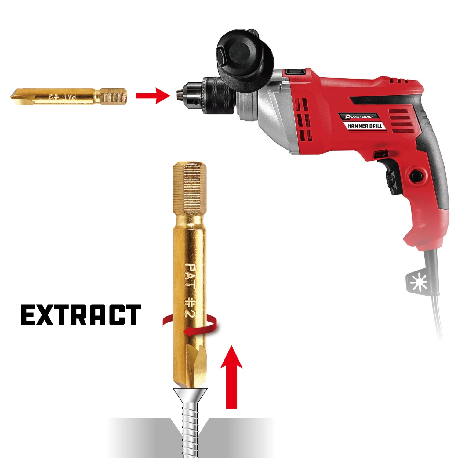 Top 10 ✔️ Powerbuilt 3 Piece Stripped Screw Remover Set, Damage Screw 😀 - Image 4