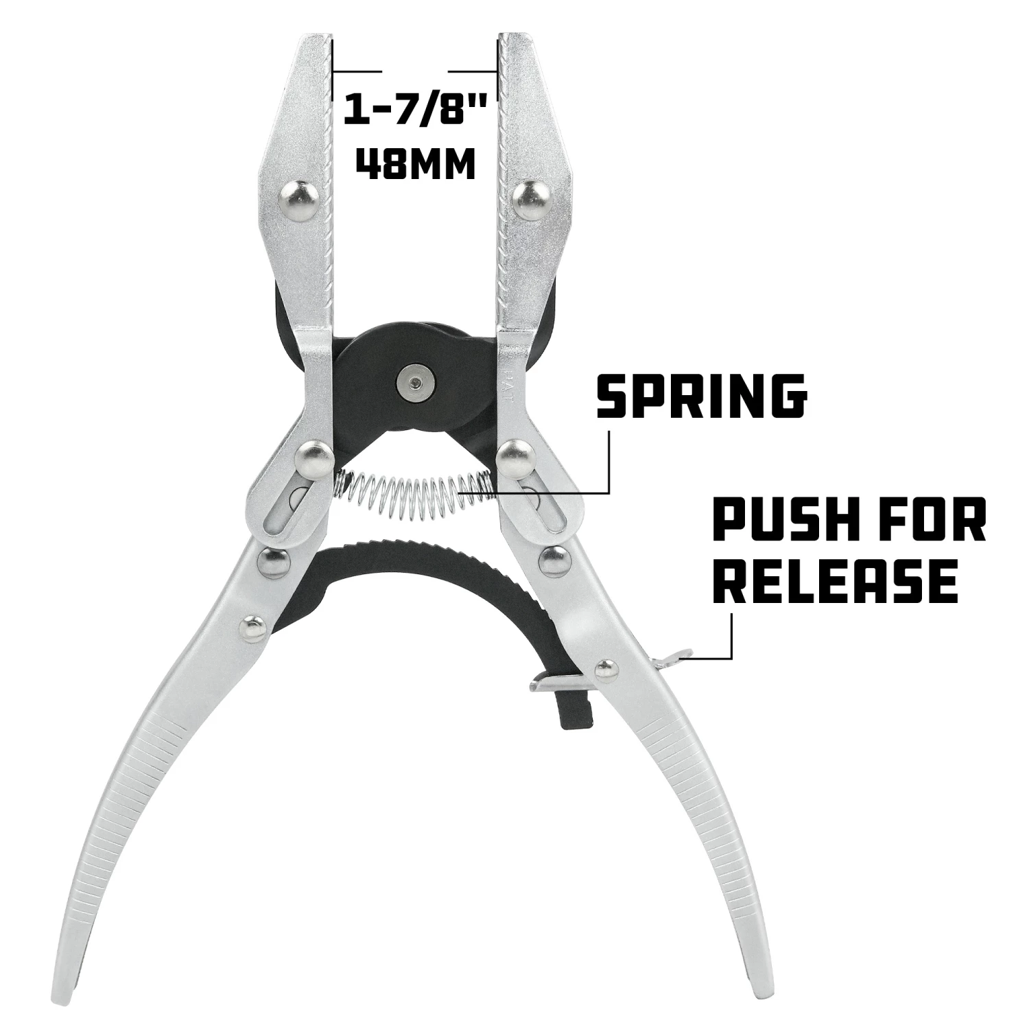 Coupon 🤩 Powerbuilt 12 in. Metal Hose Pinch Off Pliers - 940545 😍 - Image 4