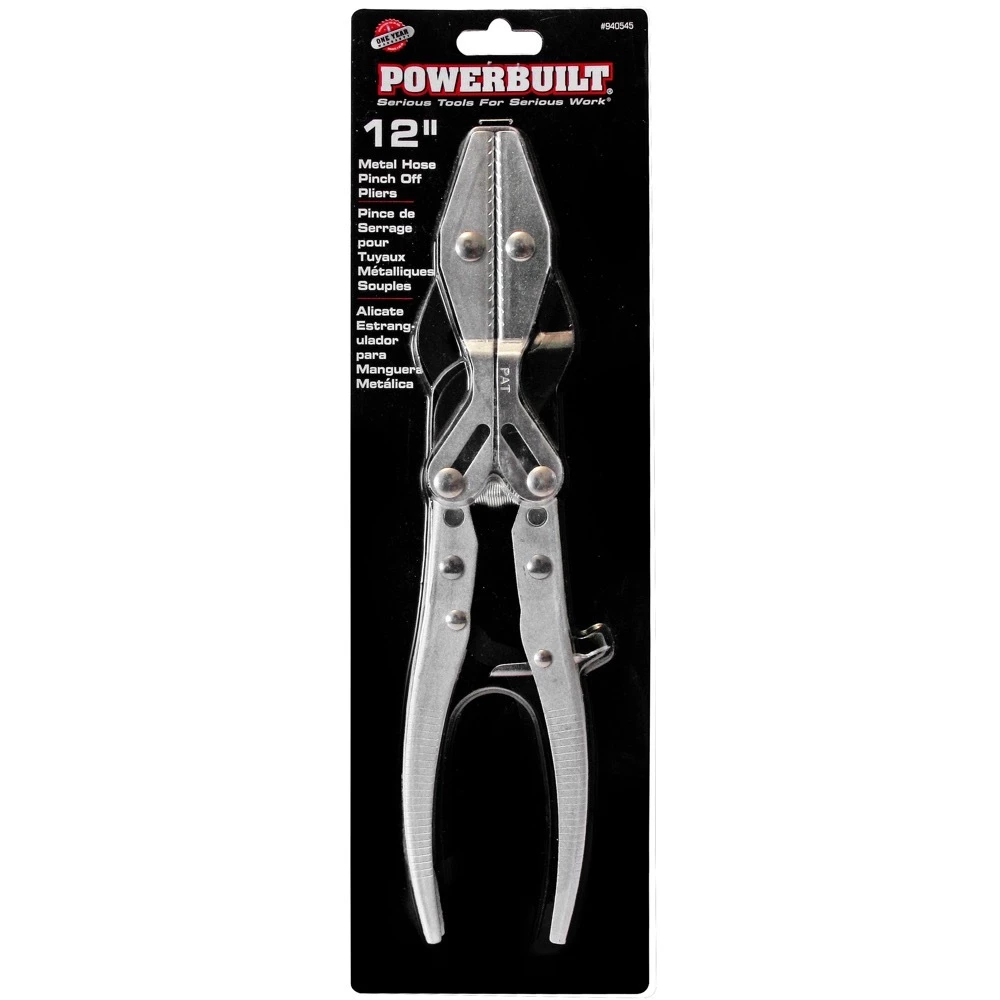 Coupon 🤩 Powerbuilt 12 in. Metal Hose Pinch Off Pliers - 940545 😍 - Image 5