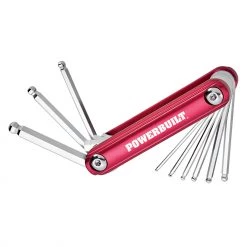Budget ๐ Powerbuilt 9 Piece Ball End Type SAE Folding Hex Key Set - 940953 ๐งจ
