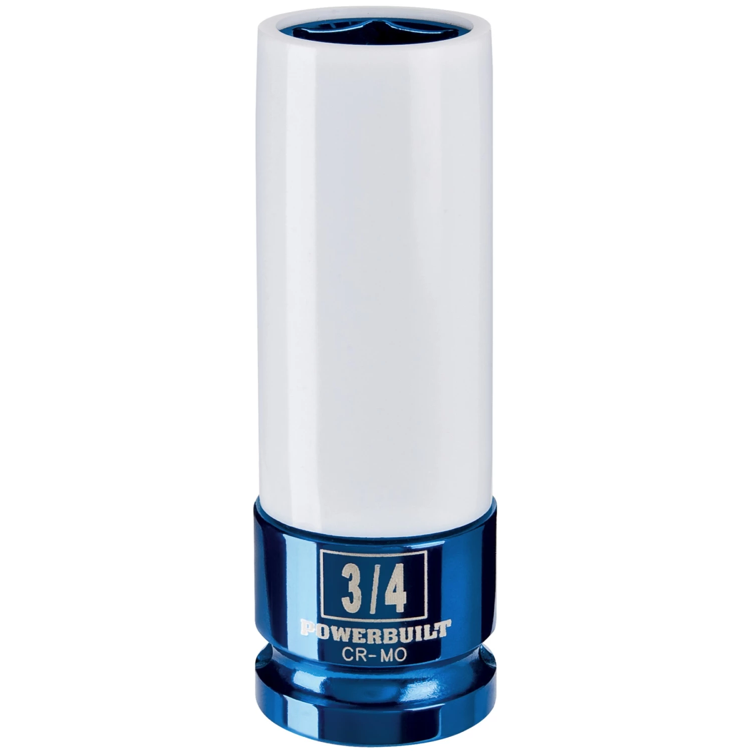 New π Powerbuilt 1/2-in. Dr. 3/4-in. Lug Nut Socket w/ Wheel Protector Sleeve - 941042 π