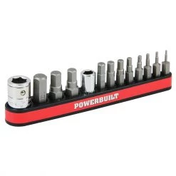 Cheapest ⌛ Powerbuilt 13 Piece Metric Hex Screwdriver Bit Set with Magnetic Bit Holder 😉