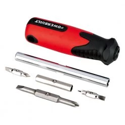 Discount ⭐ Powerbuilt 9 In 1 Screwdriver W/ Double Inj Handle - 941162 😍