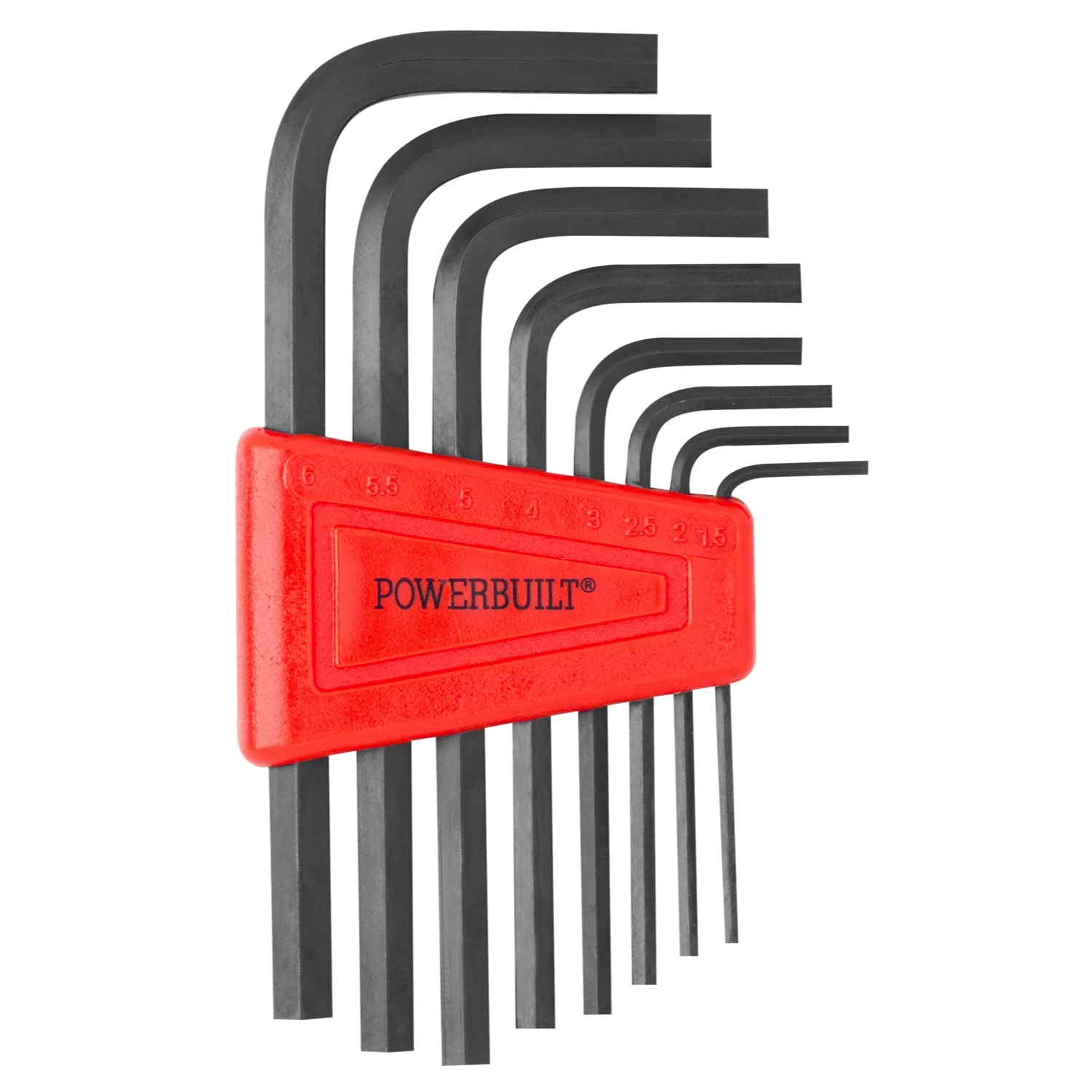 Best deal ๐คฉ Powerbuilt 8 Piece Metric Short Arm Hex Key With Holder - 941245 ๐ - Image 3