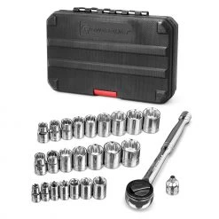 Top 10 ⌛ Powerbuilt 26 Pc. 1/4 in. and 3/8 in. Drive SAE and Metric Socket Set - 941331 ⌛