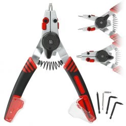 Coupon ❤️ Powerbuilt Combination Switch Internal/External Snap Ring Pliers - 941336 🔥