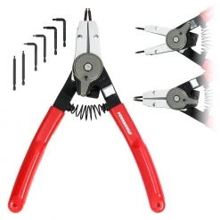 Wholesale 😉 Powerbuilt Combo Switch Internal/External Snap Ring Pliers - 941456 ✨
